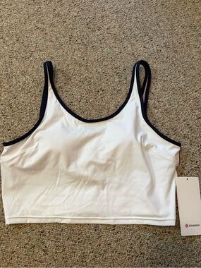 lululemon scoop-neck cutout tennis tank